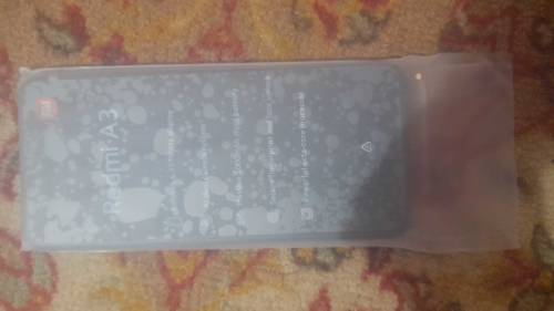 redmi mobile phone pack box black colur