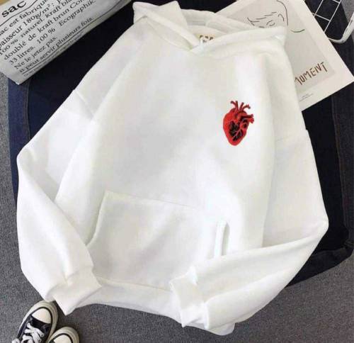 Heart Hoodies For Winter