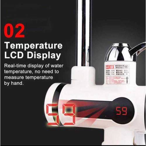 Portable & Rechargeable Electric Heating Water Faucet 