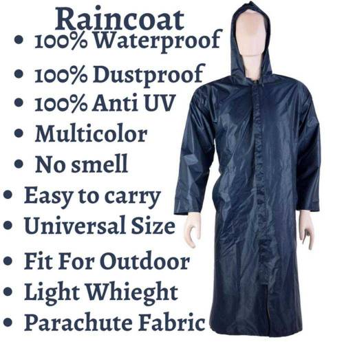 1 Pc Waterproof Rain Coat 