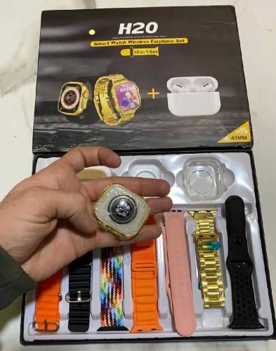 smart watch H20 with earbuds 
