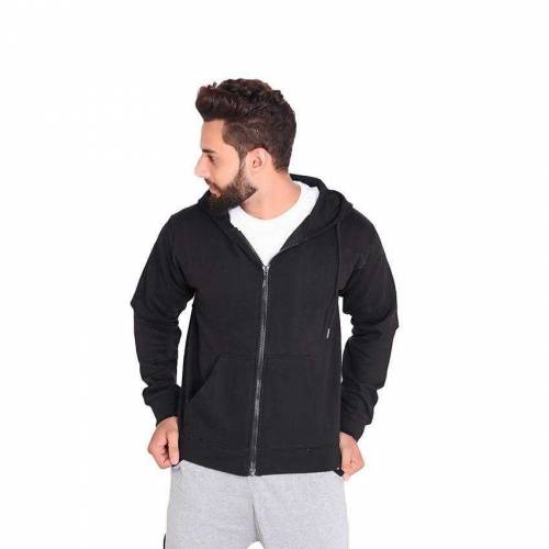Men's Full Zipper Fleece Hoodie 