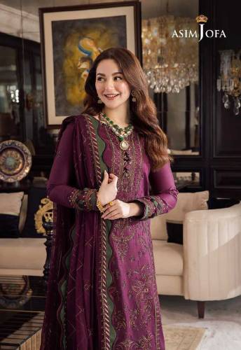ASIM JOFA 3PC WEDDING WINTERS COLLECTION 
