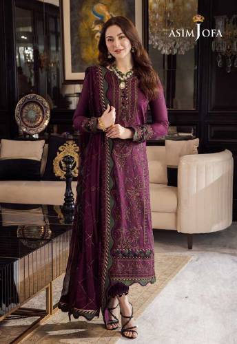 ASIM JOFA 3PC WEDDING WINTERS COLLECTION 