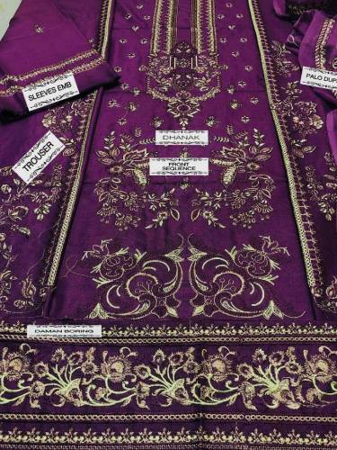 ASIM JOFA 3PC WEDDING WINTERS COLLECTION 