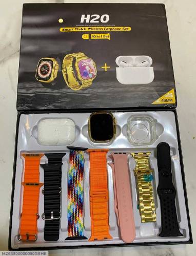 Smart Watch With Ear buds