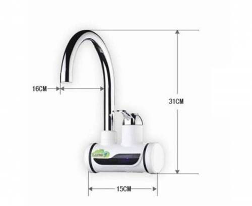 Without Shower Electric Hot Water Heater Faucet Kitchen Instant