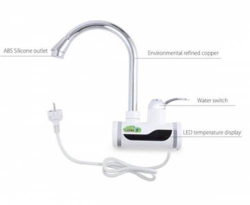 Without Shower Electric Hot Water Heater Faucet Kitchen Instant