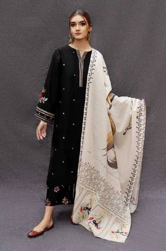 women unstitched danak suit