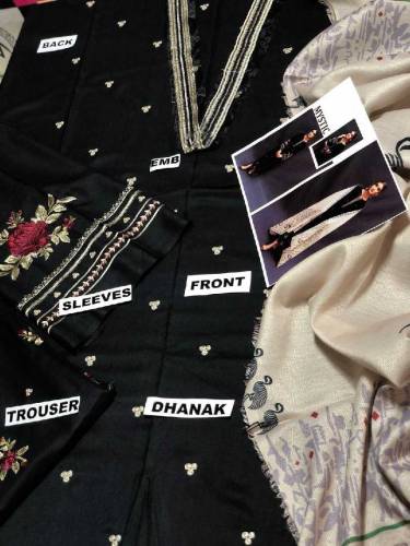 women unstitched danak suit