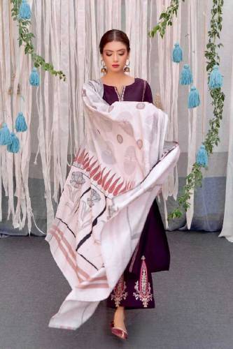 URGE:3PC WEDDING WINTERS COLLECTION HIGHLY DEMANDED 