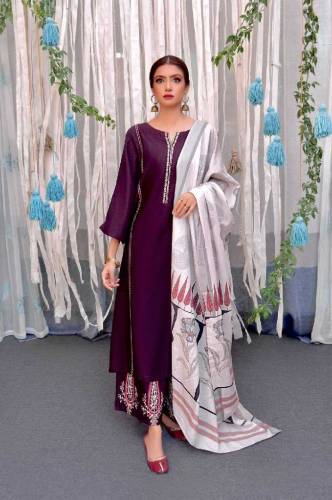 URGE:3PC WEDDING WINTERS COLLECTION HIGHLY DEMANDED 