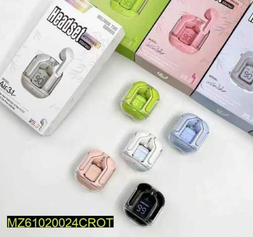 air 31 wireless transparent earbuds