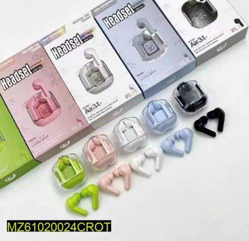 air 31 wireless transparent earbuds