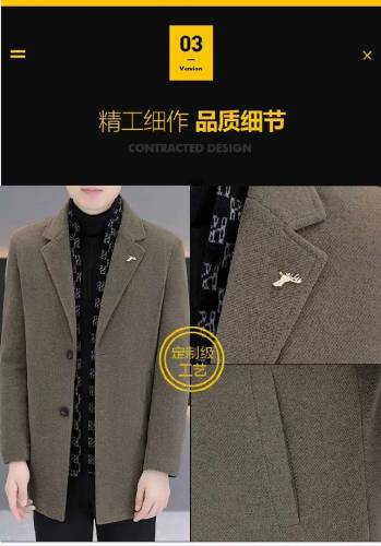 Men's woolen Coat 