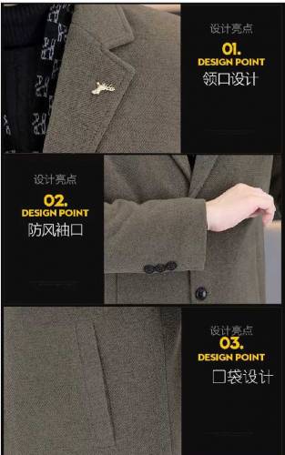 Men's woolen Coat 