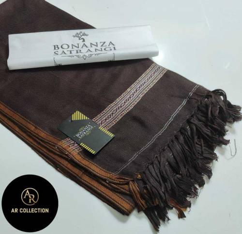 stylish plain wool shawl-1pc brown fashion accessory