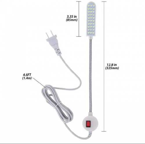 sewing machine light 20 led  bulbs.very easy to use