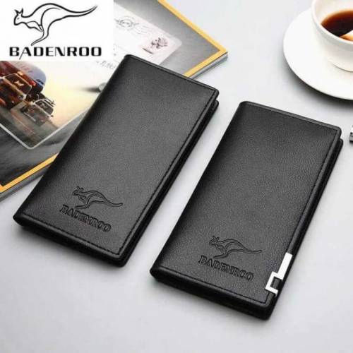 long leather wallet