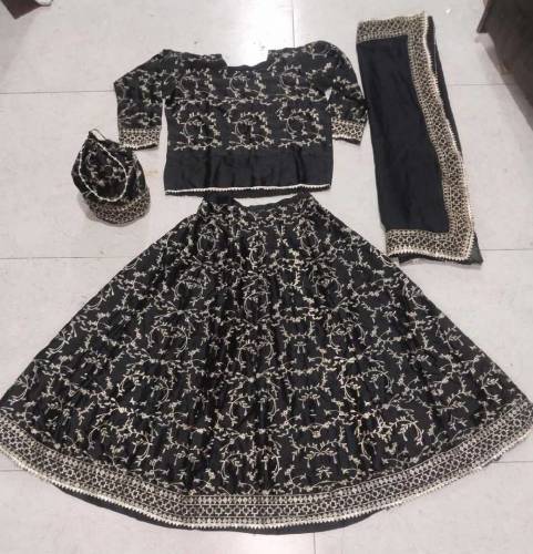3 pieces shamoz silk embroidery maxi