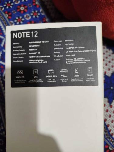 infinix note 12 G96