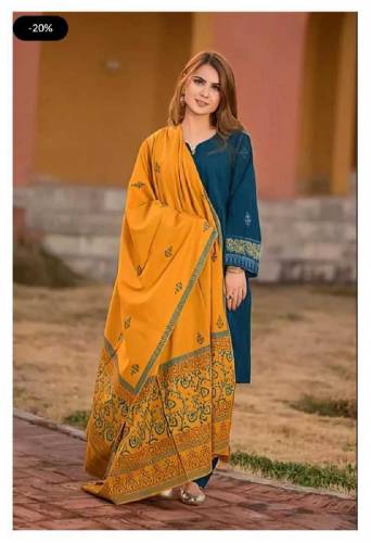 Baroque 3PC Wedding Winters Collection 