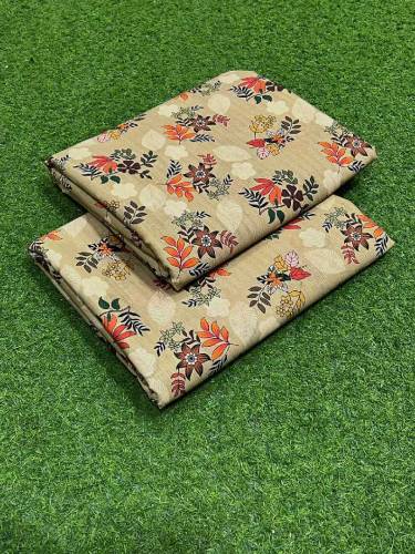 women's 2 pc Unstitched Suit 