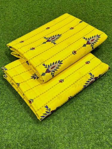 women's 2 pc Unstitched Suit 