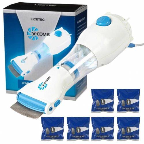1 PC durable anti lice electric v-comb for premium care