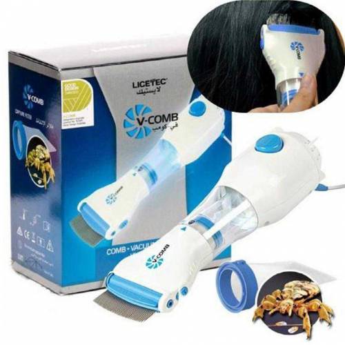 1 PC durable anti lice electric v-comb for premium care