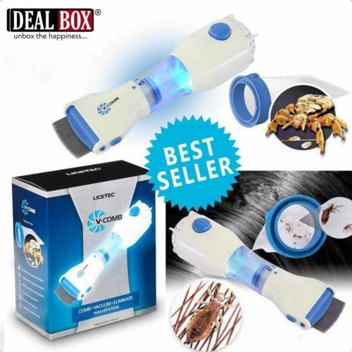 1 PC durable anti lice electric v-comb for premium care