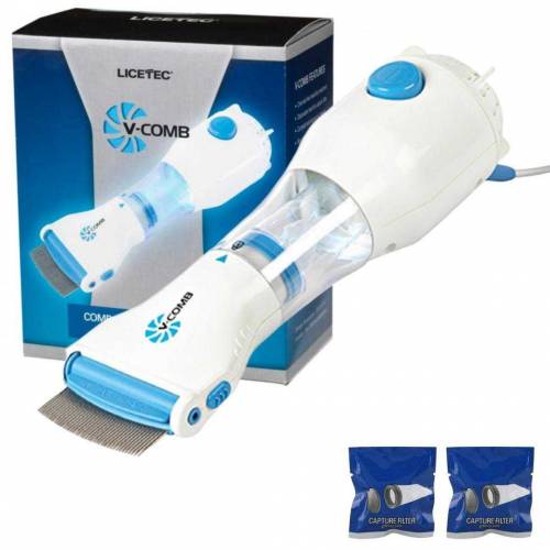 1 PC durable anti lice electric v-comb for premium care