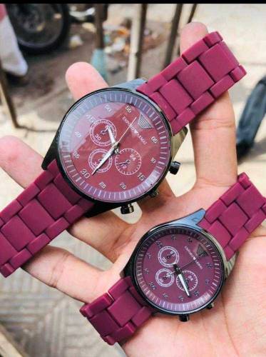 stylish couple watches 