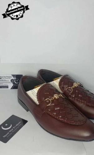 Men's Brown Rexine Casual Dress Shoes free home delivery cash on deliv