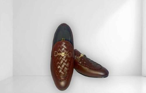 Men's Brown Rexine Casual Dress Shoes free home delivery cash on deliv