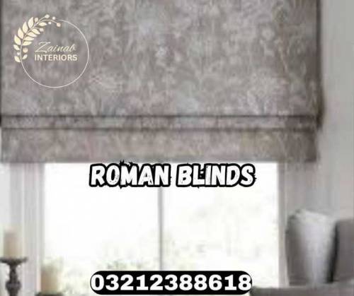 Roman blinds 