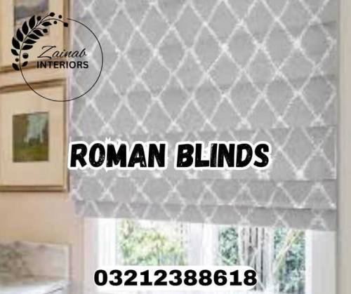 Roman blinds 