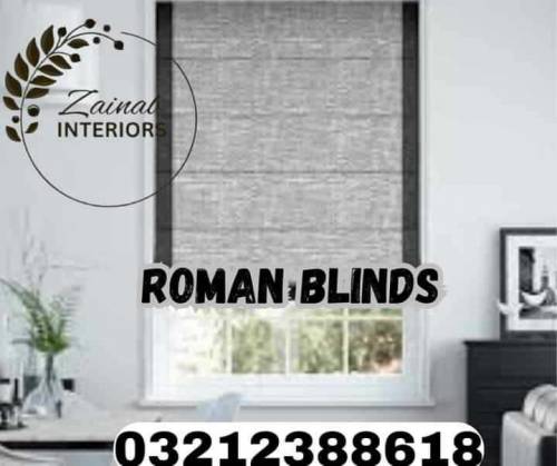 Roman blinds 