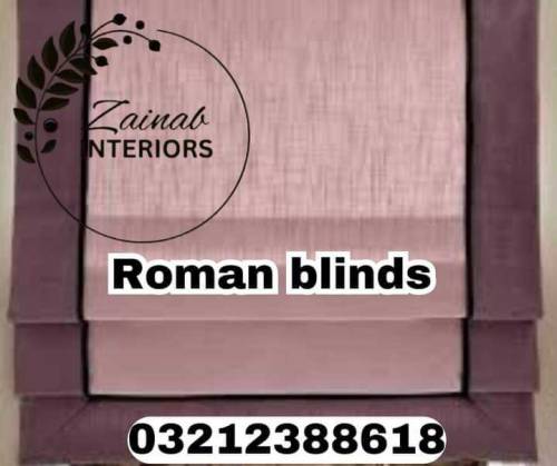 Roman blinds 