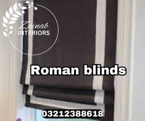 Roman blinds 