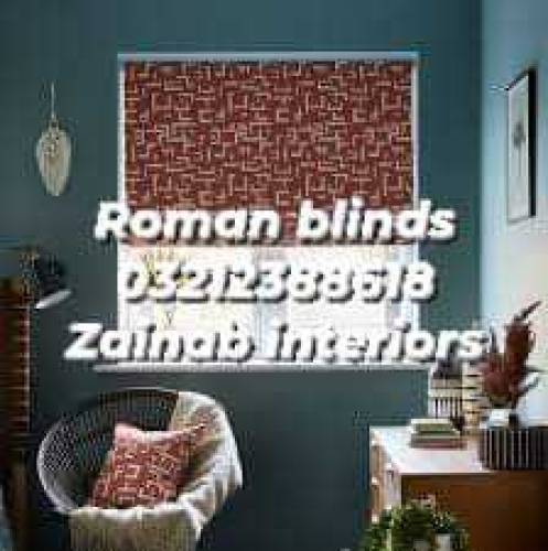 Roman blinds 