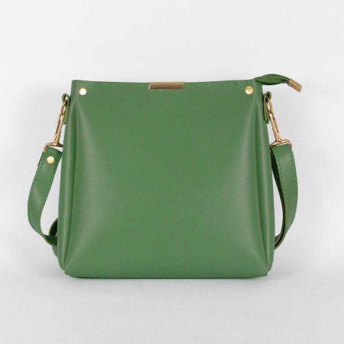 Girls Rexine Plain Hand Bag