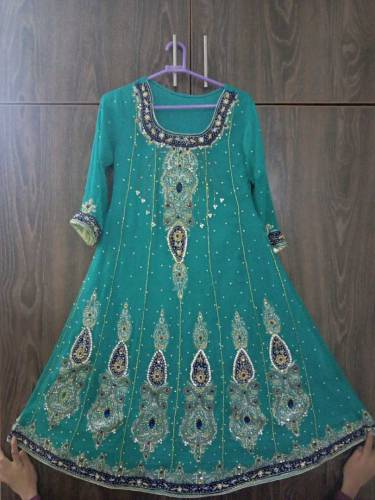 frock and sharara 