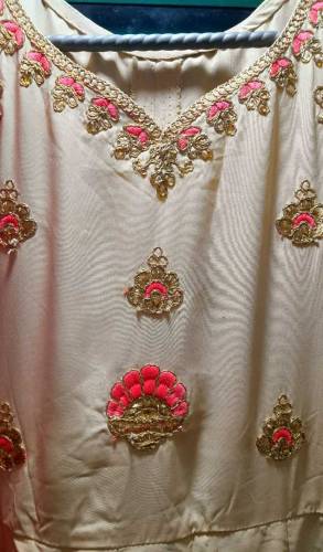 Embroidered Long Frok