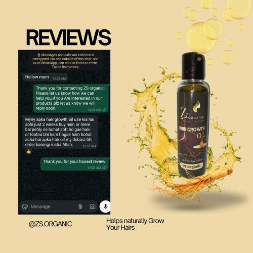 Hair growth oil 