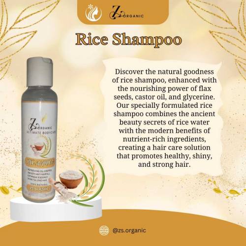 Rice shampoo 