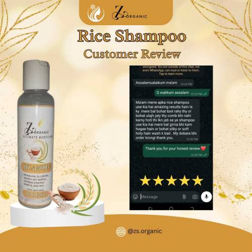 Rice shampoo 