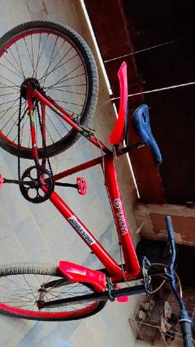 maroon Ferrari cycle with premium design for sale 