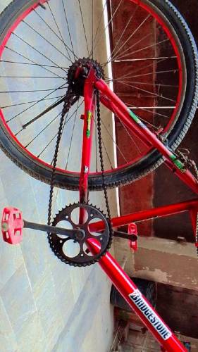 maroon Ferrari cycle with premium design for sale 