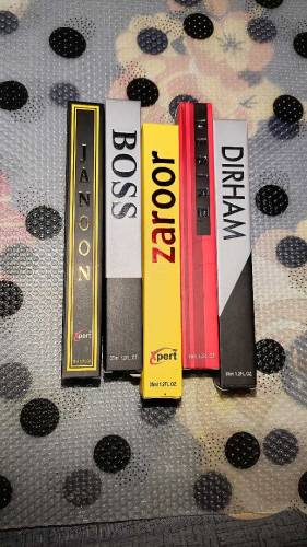 pack of 5 perfumes